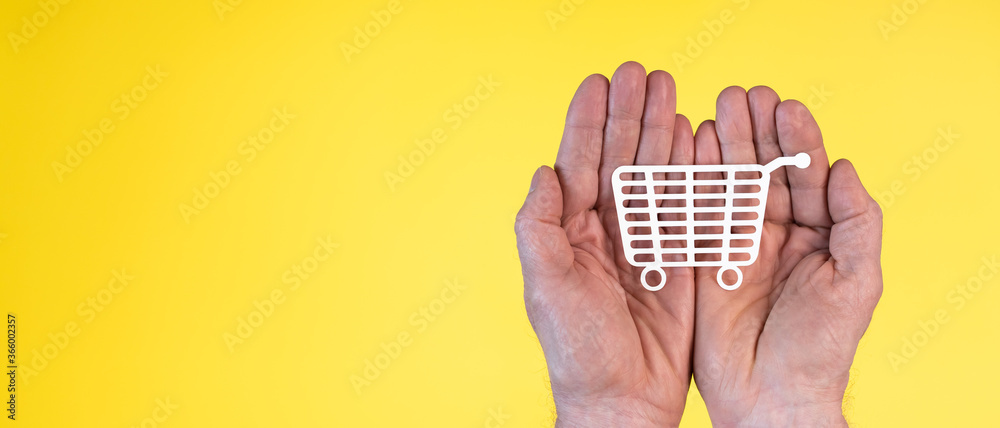 Obraz premium Concept of secure purchase