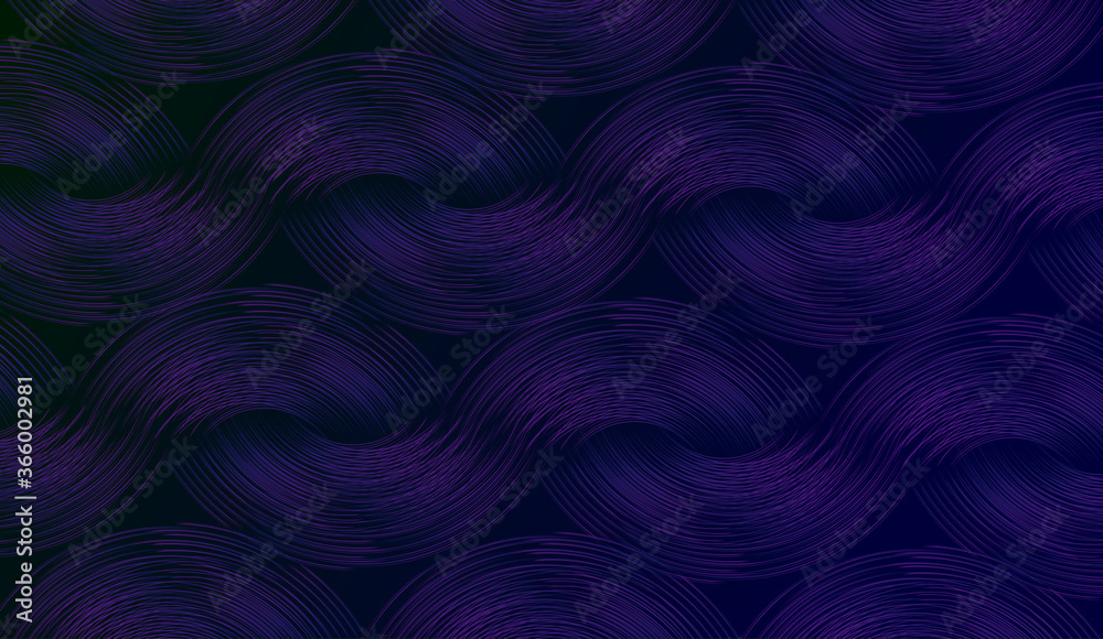 Fototapeta premium Purple dark blue lines background, abstract dynamic texture.