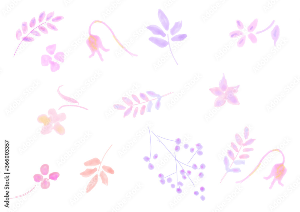 花のパターン