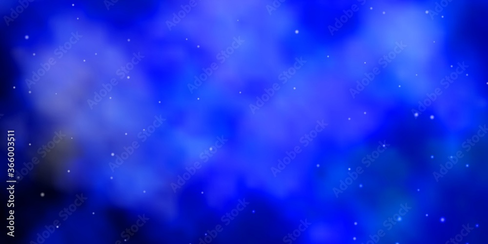 Light BLUE vector template with neon stars. Decorative illustration with stars on abstract template. Theme for cell phones. Light BLUE vector template with neon stars. Decorative illustration with stars on abstract template. Theme for cell phones.