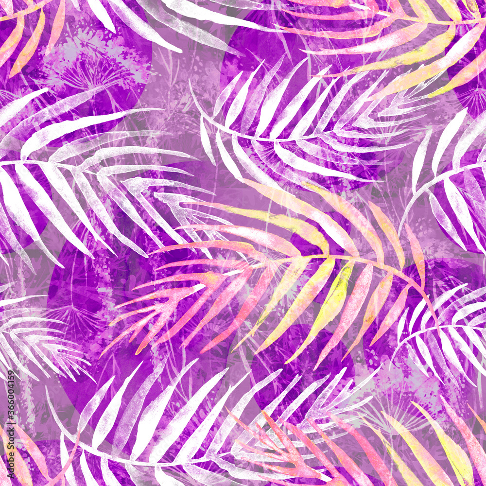 Watercolor seamless abstract background, pattern. leaves of a tree, palms,fern. Plant in watercolor. dandelion, juniper, acacia. Abstract spot, grass.Tropical leaves.Autumn leaves. Red, burgundy,pink Watercolor seamless abstract background, pattern. leaves of a tree, palms,fern. Plant in watercolor. dandelion, juniper, acacia. Abstract spot, grass.Tropical leaves.Autumn leaves. Red, burgundy,pink