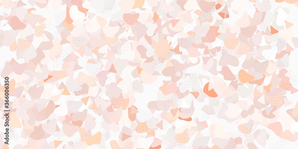 Light red vector pattern with abstract shapes. Light red vector pattern with abstract shapes.
