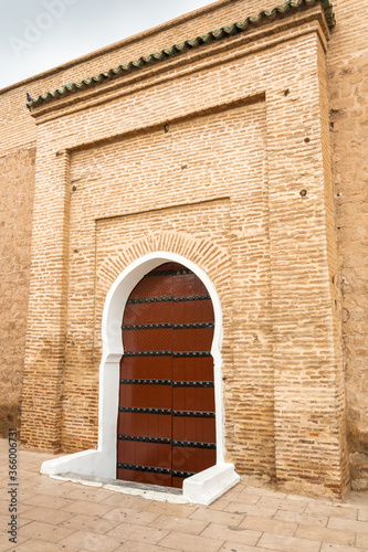 Marrakesh Brown Door Koutoubia © fabien