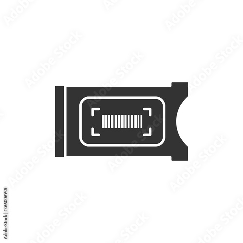 Cam module TV card icon. CI module symbol modern, simple, vector, icon for website design, mobile app, ui. Vector Illustration