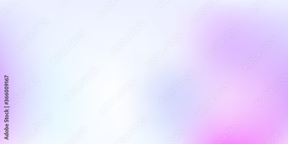 Fototapeta premium Light Purple vector abstract blur pattern.