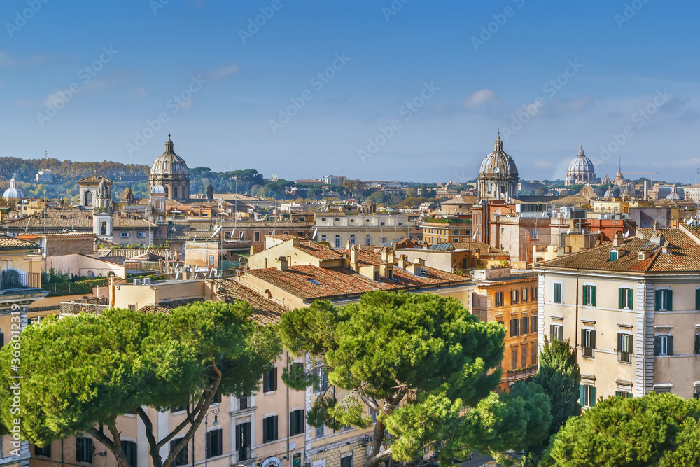 View of Rome, Italy