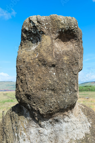 Vaihu Moai, Rapa Nui National Park, Easter Island, Chile, Unesco World Heritage Site