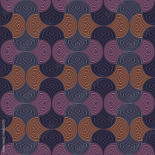 Vector abstract geometric forms background
