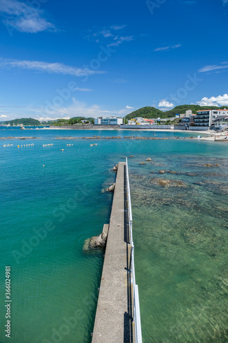 森戸の海岸