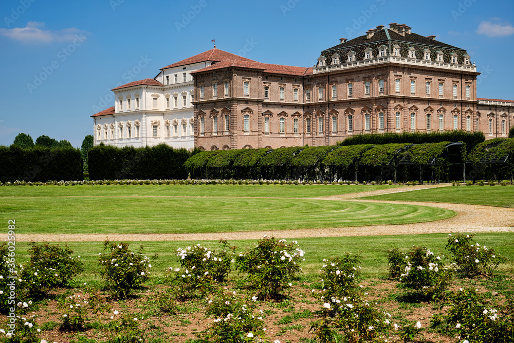 Foto scattata nei giardini della Reggia di Venaria Reale a Torino.