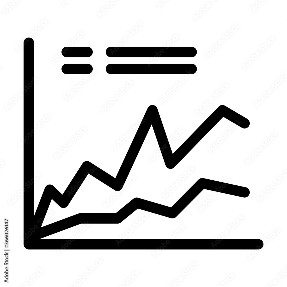 Business chart icon