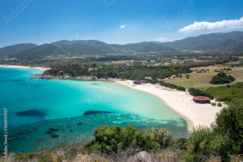 Monte Turnu beach, Sardinia, Italy photo