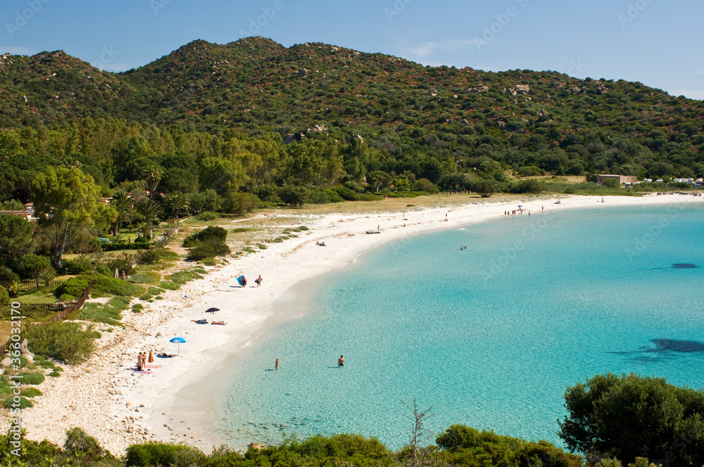 Cala Pira beach, Castiadas, Cagliari district, Sardinia, Italy, Europe