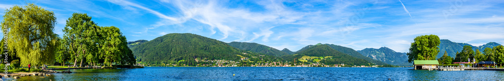 bavarian lake tegernsee - bad wiessee