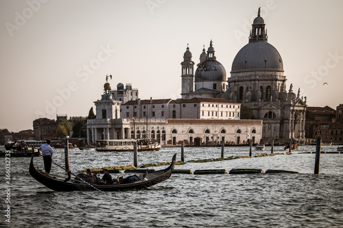 Venice's Architectural Treasures: Admiring the Salute, Basilicas, and Bridges Along the Grand Canal © kirollos