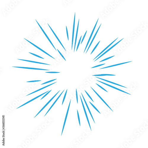 Fast speed warp vector. Zoom fade converging vector background