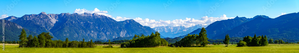 landscape at the Murnauer Moos - bavaria