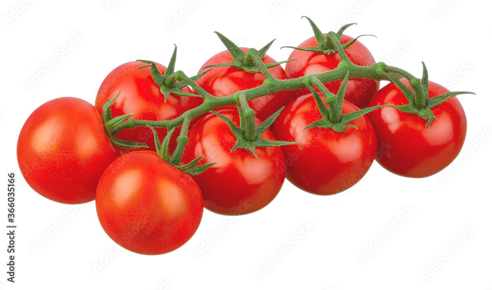 Cherry tomato isolated on white background with clipping path Cherry tomato isolated on white background with clipping path