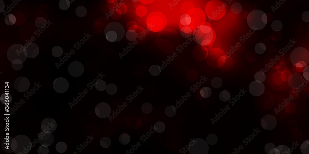 Dark Red vector background with spots. Glitter abstract illustration with colorful drops. Pattern for wallpapers, curtains. Dark Red vector background with spots. Glitter abstract illustration with colorful drops. Pattern for wallpapers, curtains.