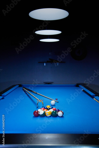 American Pool Billiards Balls and Tables 
