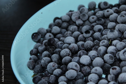 blueberries in a bowl