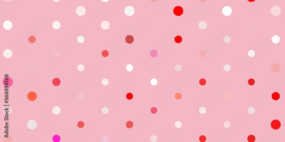 Light red vector background with spots. Light red vector background with spots.