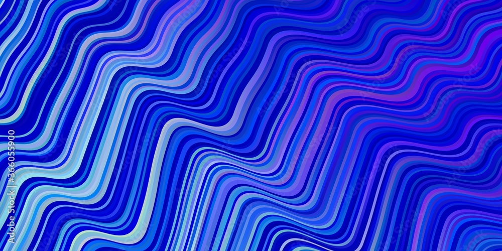 Light Pink, Blue vector template with bent lines. Light Pink, Blue vector template with bent lines.