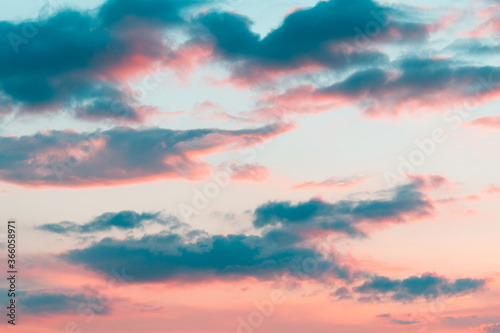 Beautiful clouds on the sky © lijphoto