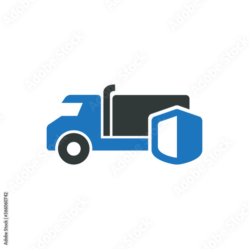 Commercial auto insurance icon