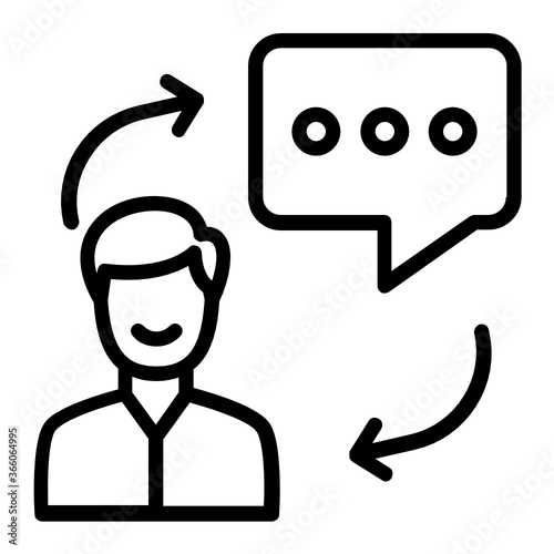 Expert on Demand Concept, Preorder Questions Vector Icon Design, Client Support Symbol on background  