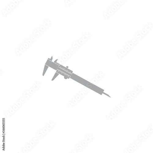 caliper logo icon vector illustration design