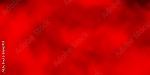 Dark Red vector background with clouds. Abstract colorful clouds on gradient illustration. Template for landing pages.