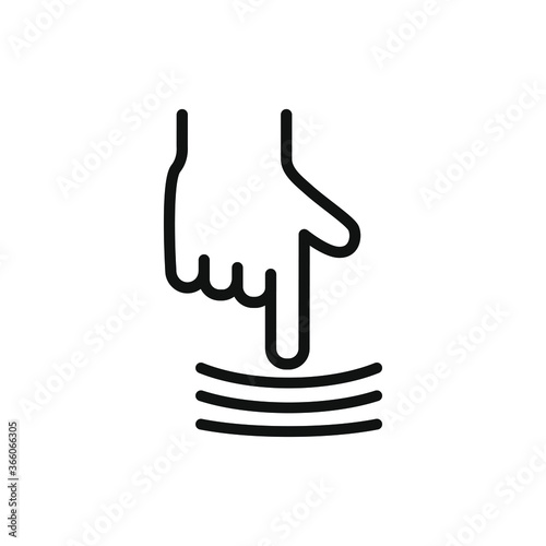 Elastic icon design isolated on white background. Vector illustration