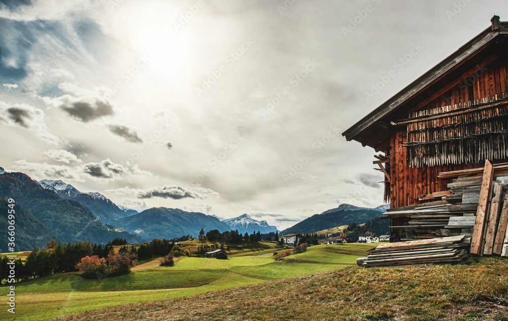 Alpenlandschaft Serfaus-Fiss-Ladis / Österreich