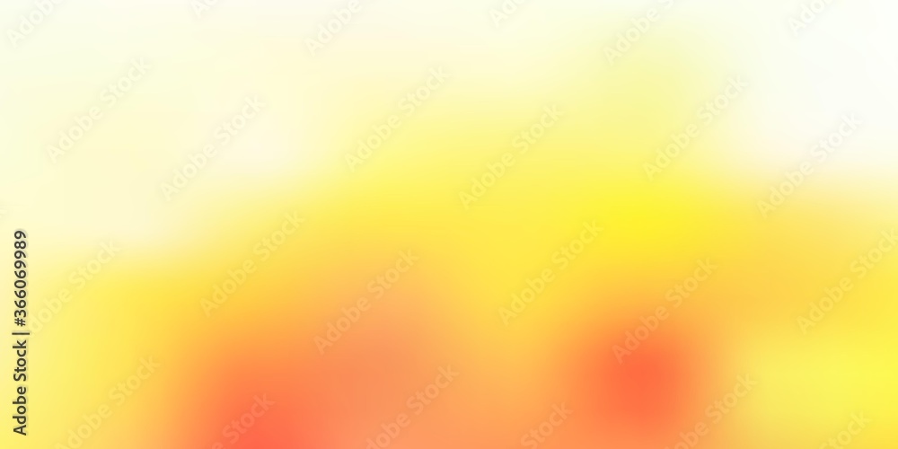 Light orange vector gradient blur layout.