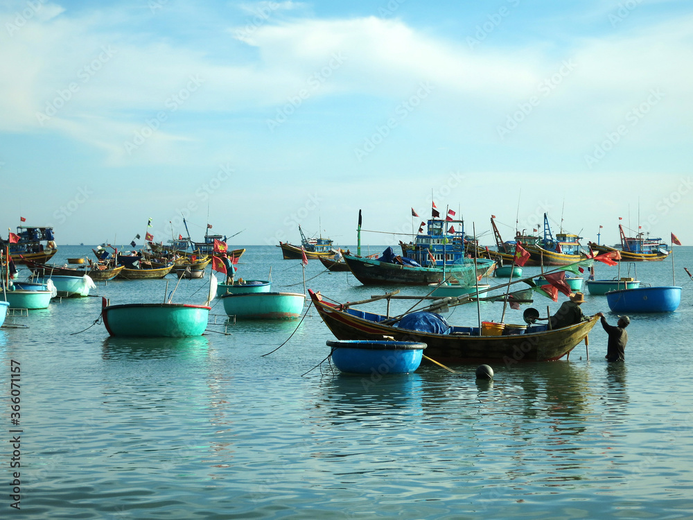The fishing village in Mui Ne, VIETNAM