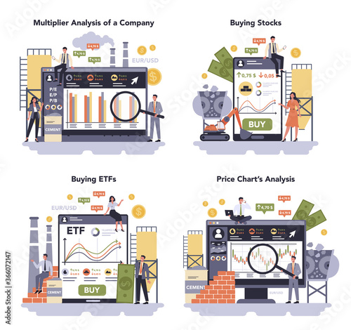 Constructin material production industry online service or platform