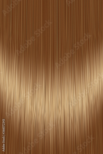 Realistic golden brown brunette hair texture background