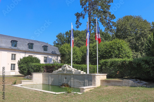 Fotografie Ile de France - Essonne - Mennecy -  Parc de Villeroy - Fontaine des sirènes
