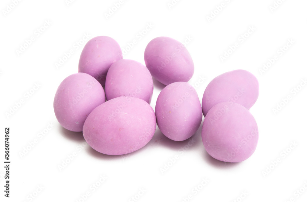 peanuts in chocolate and colored glaze peanuts in chocolate and colored glaze
