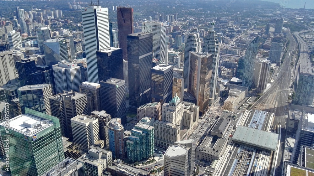 Fototapeta premium Skyline von Toronto