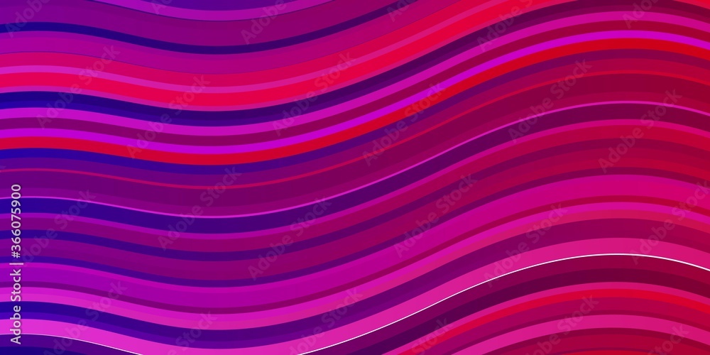 Light Pink, Blue vector backdrop with curves. Bright sample with colorful bent lines, shapes. Smart design for your promotions. Light Pink, Blue vector backdrop with curves. Bright sample with colorful bent lines, shapes. Smart design for your promotions.