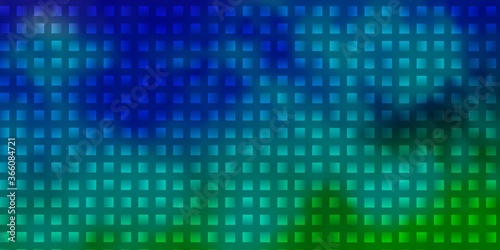 Light Multicolor vector background in polygonal style. © Guskova