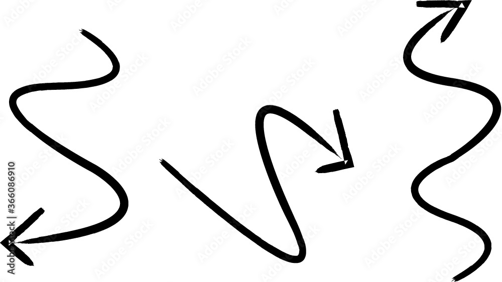 Grunge Dirt Arrow Vector. Dry Brush Stroke . Curved arrow set . sideways. black sign. element for your design . distressed direction Grunge Dirt Arrow Vector. Dry Brush Stroke . Curved arrow set . sideways. black sign. element for your design . distressed direction