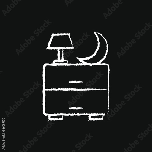 chalk icon for menu store, furniture
