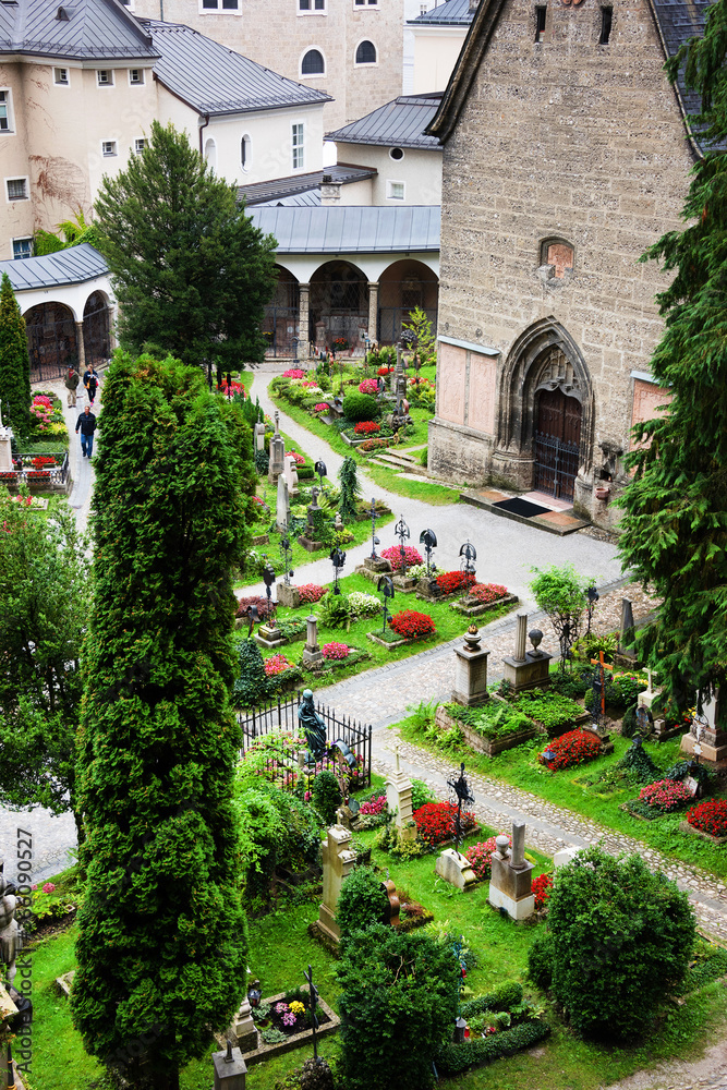 Fototapeta premium Maximus chapel (Maximuskapelle) in Salzburg, Austria, Europe
