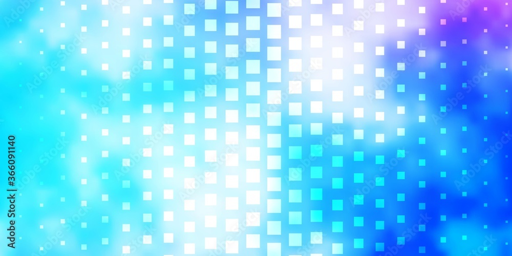 Light Pink, Blue vector backdrop with rectangles. Rectangles with colorful gradient on abstract background. Pattern for business booklets, leaflets Light Pink, Blue vector backdrop with rectangles. Rectangles with colorful gradient on abstract background. Pattern for business booklets, leaflets