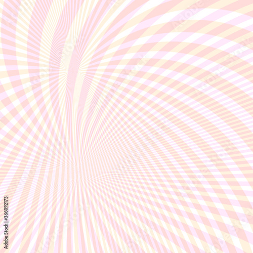 Bright abstract illustrations And weaving string designs.