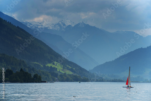 Zeller Lake, Zell am See, Austria, Europe