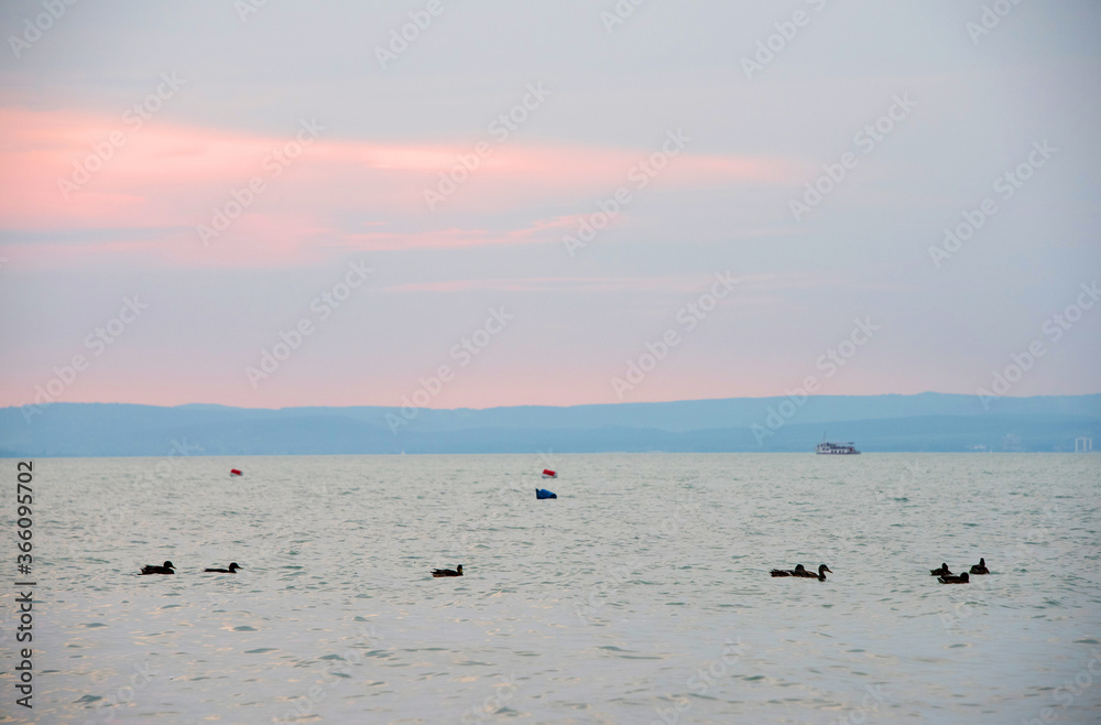 Balaton Lake in Hungary, Europe